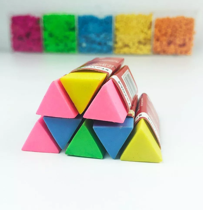 (Set 3 viên) Gôm tam giác STACOM - ER104