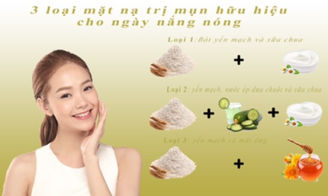 1KG Bột Yến Mạch Dưỡng Da/Tắm Trắng - Baonhu_Handmade