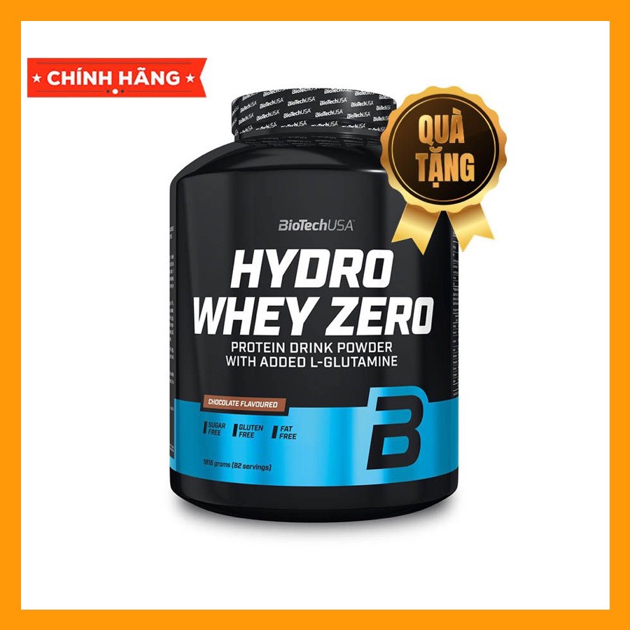 Hydro Whey Zero 82 serving 4lbs - Sữa tăng cơ bắp tinh khiết Whey Protein