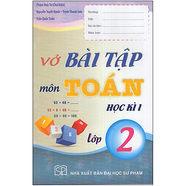 Fahasa - vở bài tập môn toán học kì 1