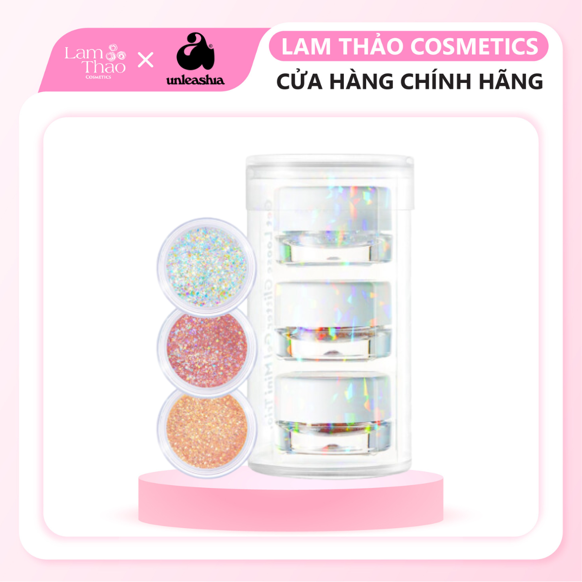 Nhũ Mắt Unleashia Get Loose Glitter Gel Mini