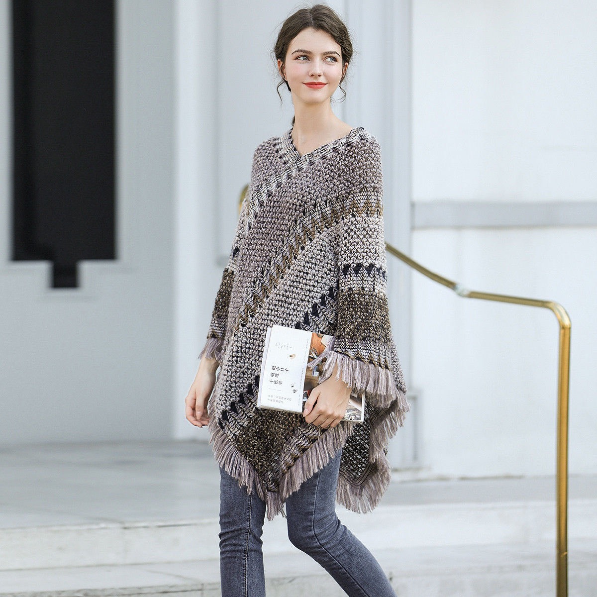 Áo Len Thổ Cẩm Boho