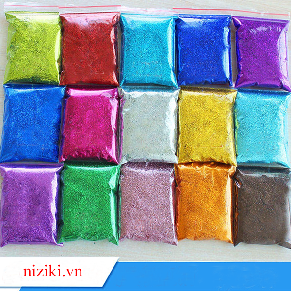 Bột kim tuyến trang trí 100g