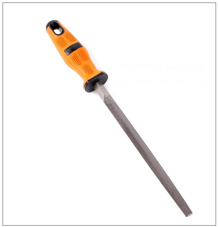 Giũa tam giác Asaki AK-3751 C2-8 (Đen phối cam)