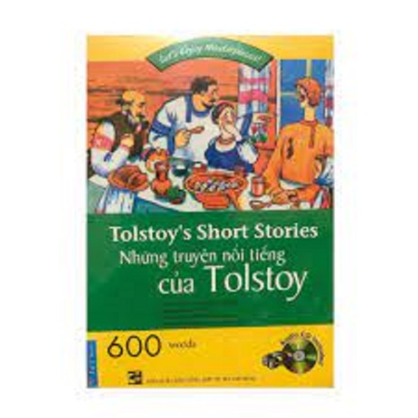 Sách-Những Truyện Nổi Tiếng Của Tolstoy ( Truyện tiếng anh kèm CD)