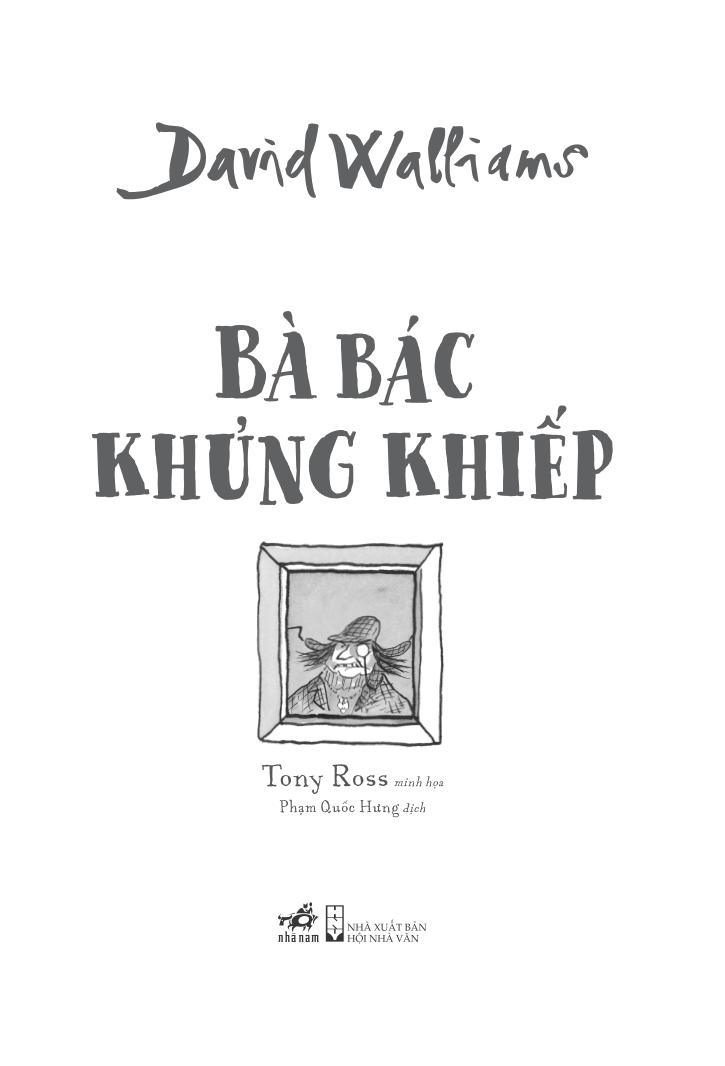 Sách: Bà bác khủng khiếp - David Walliams