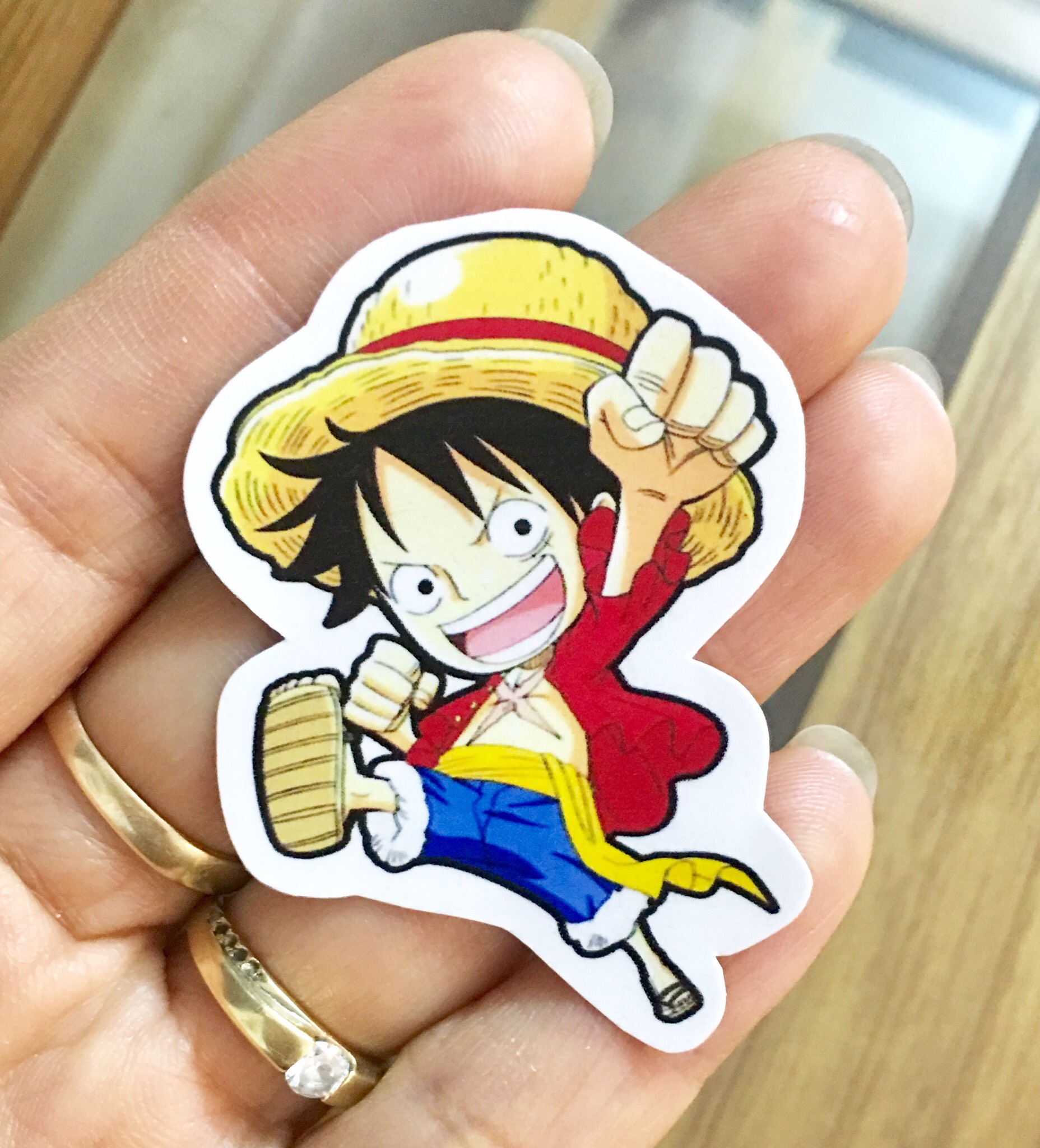 Ảnh sticker ONE PIECE combo 50 cái