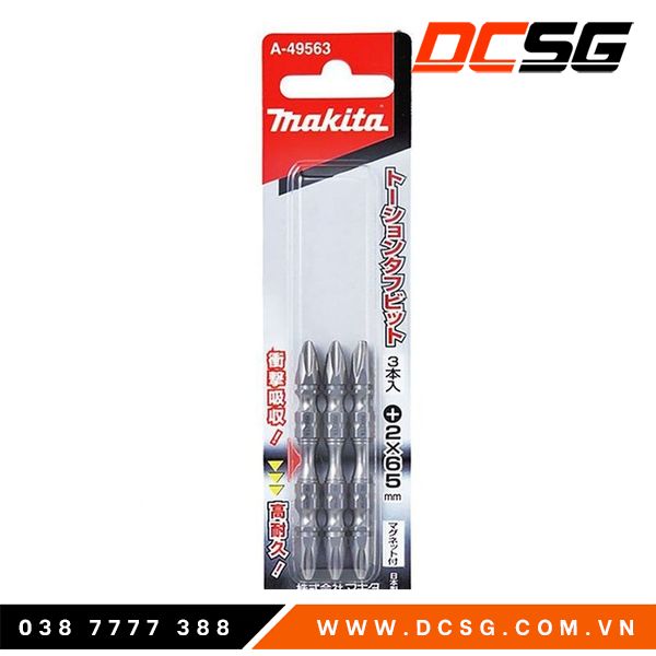 Mũi vít PH2x65mm Torsion Makita A-49563 (1 mũi)