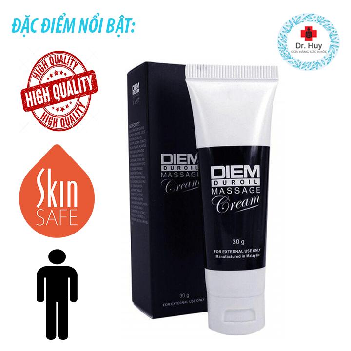 [HCM]DIEM Duroil Massage Cream 30gram (Cửa hàng bác sỹ Huy)
