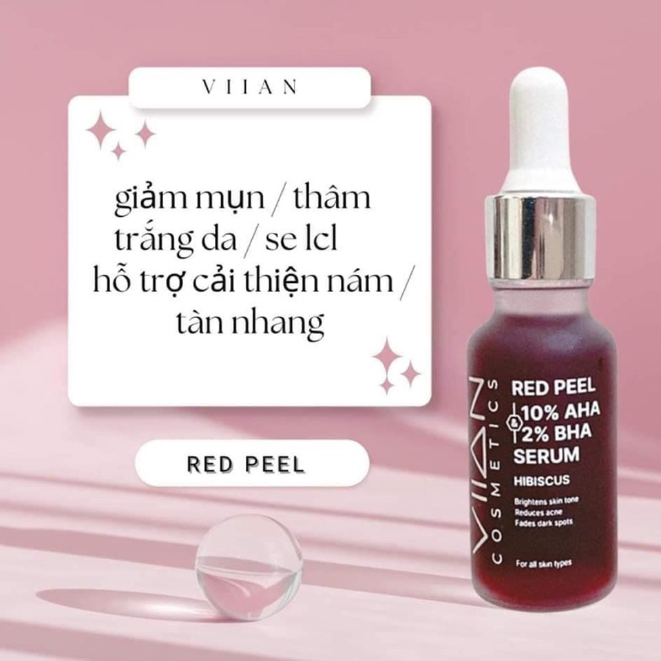 Serum Red Peel Da Viian 10%AHA & BHA 2% MP0050