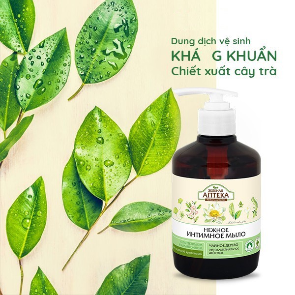 Dung Dịch Vệ Sinh Phụ Nữ Anteka 370ml(trà xanh)