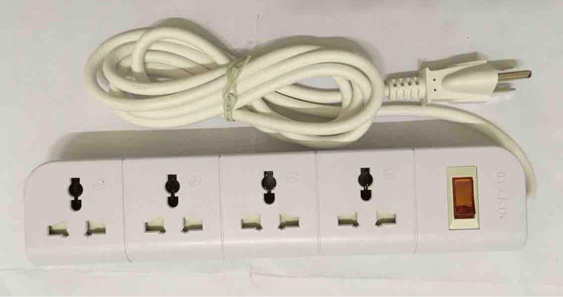 [HCM]Ổ cắm điện BELKIN 4sockets(F9E400th1.8m)
