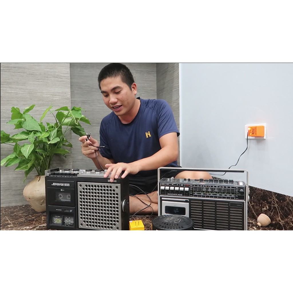 Cục Đổi Nguồn đa năng Cho Đài Radio Cassette