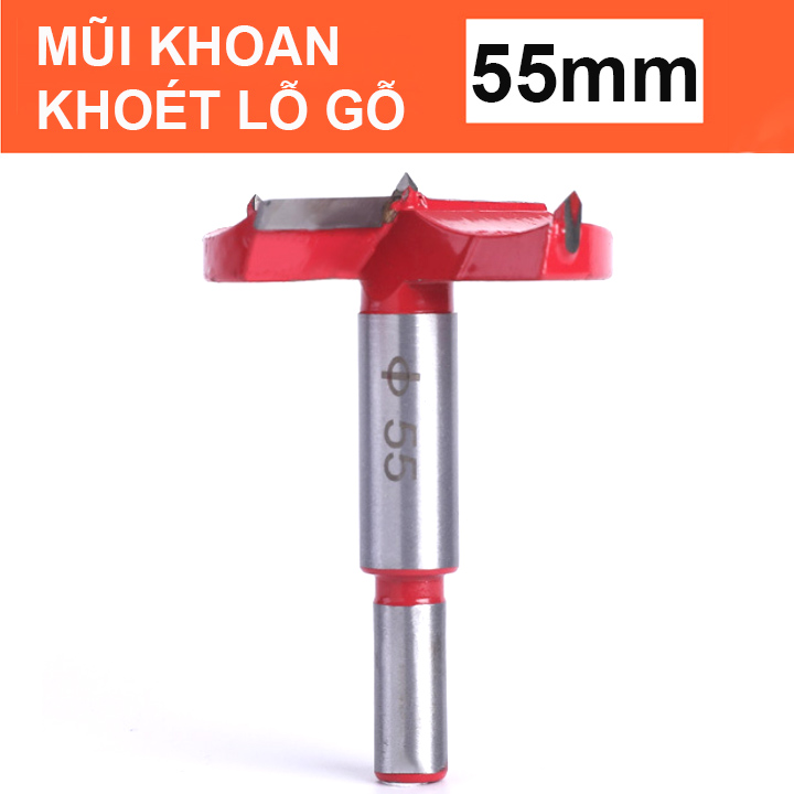 Mũi khoan khoét lỗ gỗ, loại tốt 4 cạnh, có nhiều kích thước cho khách lựa chọn