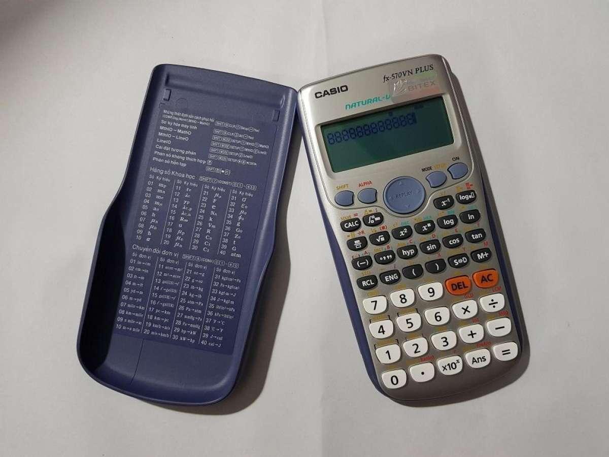 MÁY TÍNH CASIO FX570 VN PLUS  (BẢO HÀNH 1 NĂM 1 ĐỔI 1)