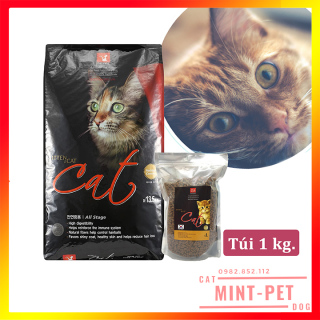 Thức Ăn Hạt Khô Cho Mèo Mọi Lứa Tuổi Cat Eye Hàn Quốc Túi Zip 1Kg thumbnail