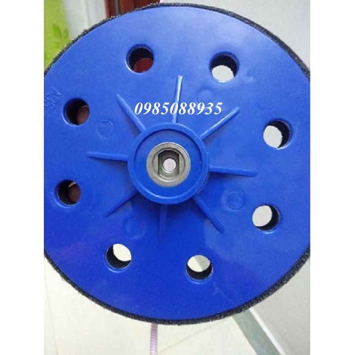 Đế dính lắp máy chà tường 180mm - đế xốp gắn giấy giáp - đế chà tường 180mm
