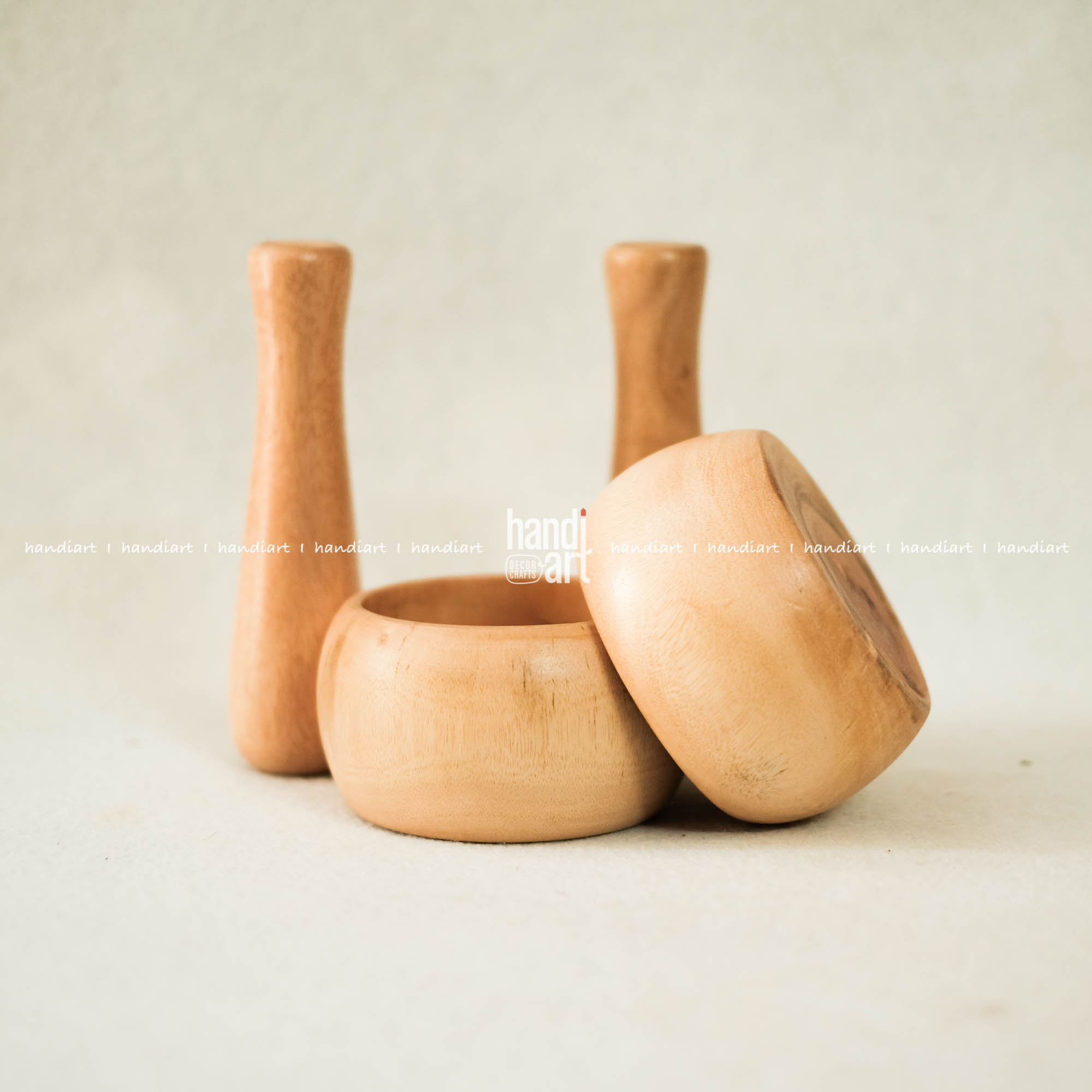 Bộ cối chày gỗ kiểu nhật