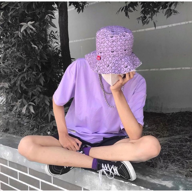 Áo Thun Basic Tím - 100% COTTON [ Form UNISEX ]