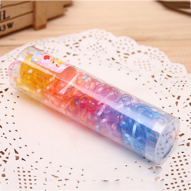 [HCM]Set 220 dây thun buộc tóc cho bé