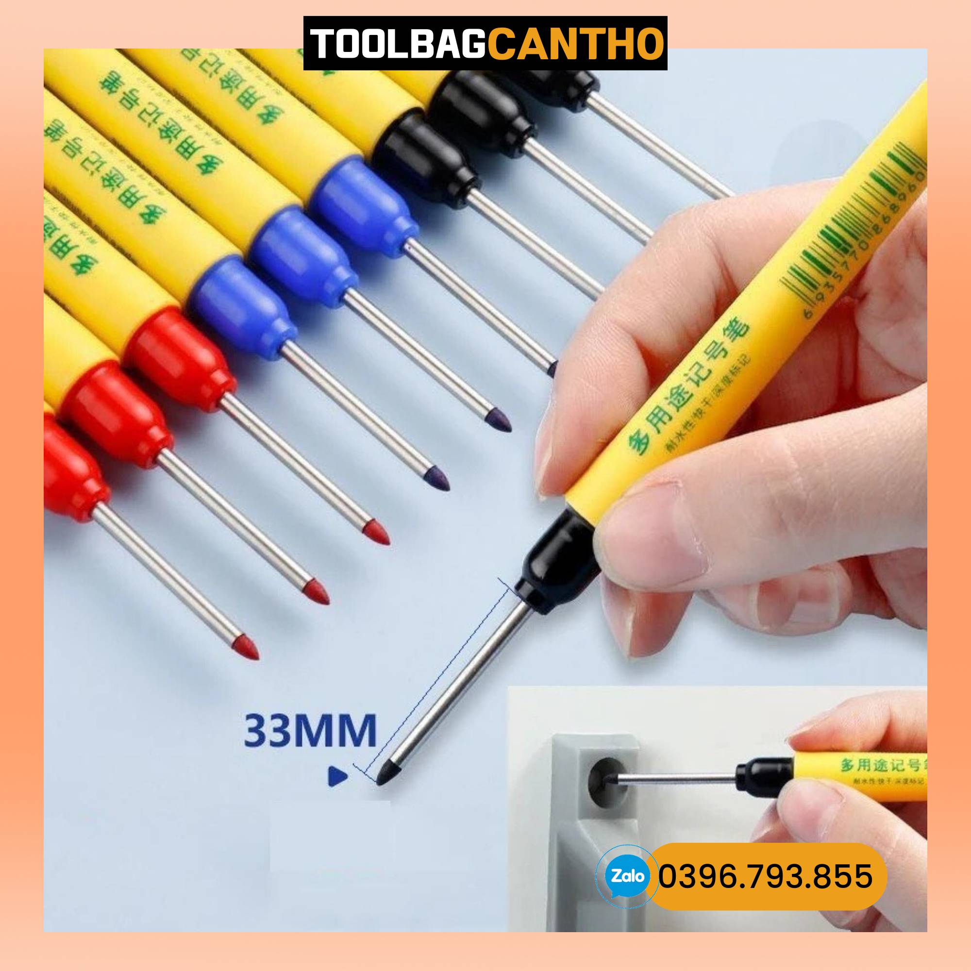 Bút lấy dấu ngòi dài JL 33mm