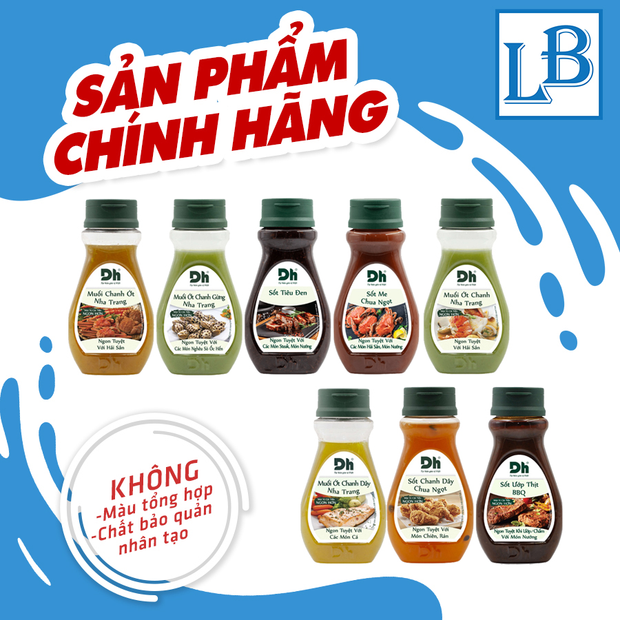 SỐT CHẤM THƯƠNG HIỆU DH FOODS (chai 200gr)