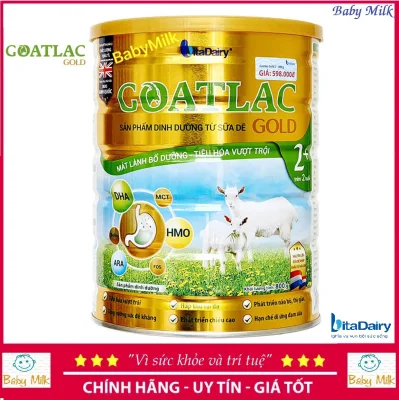 Sữa dê Goatlac gold 2+ (800g) cho trẻ từ 2 tuổi