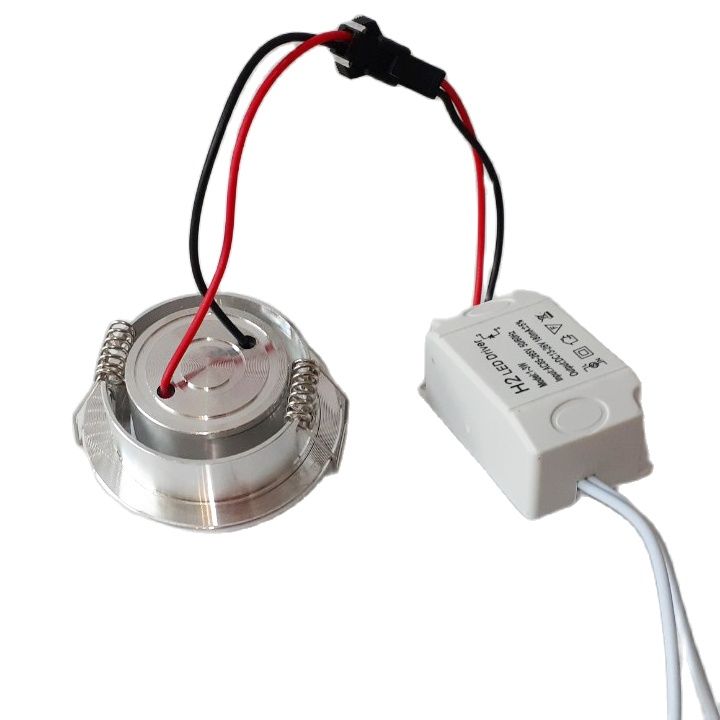 Đèn led âm trần mắt ếch 1w 45mm