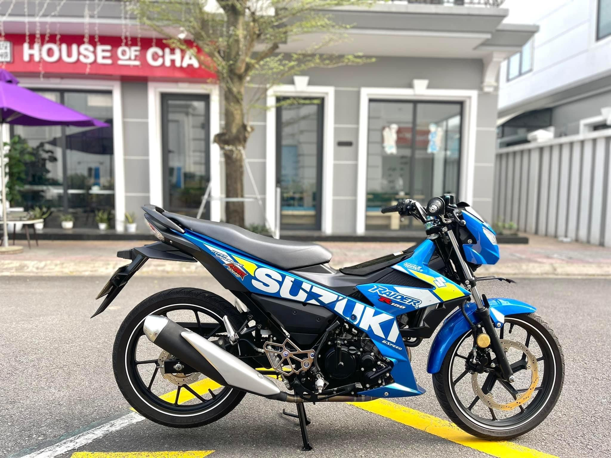 Tem Rời Raider mẫu zin 2020 màu xanh trắng vàng chanh