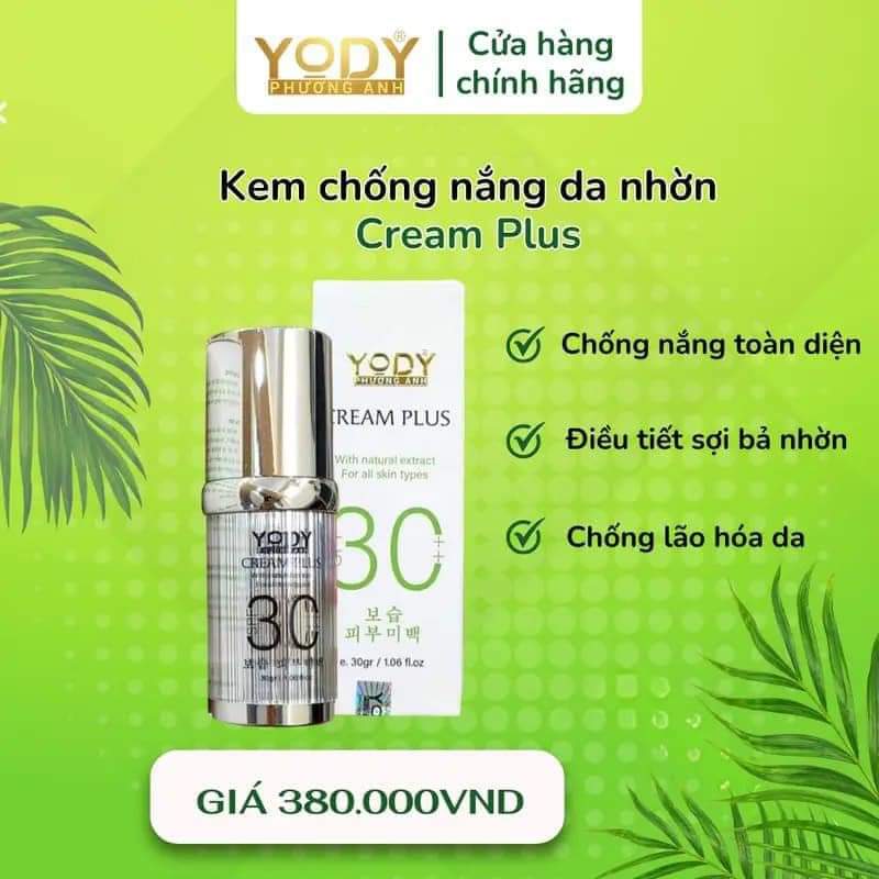Kem chống nắng cho da nhờn Yody White Phương Anh