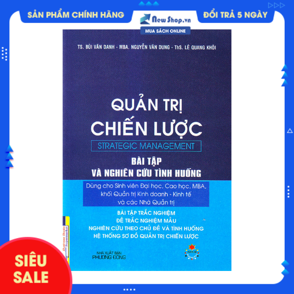 Sách - quản trị chiến lược - bài tập và nghiên cứu tình huống - newshop