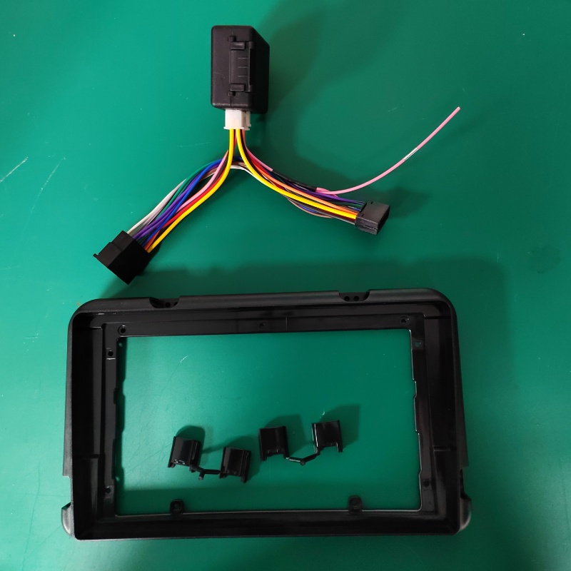 2DIN Đối với Van 9 inch Android Navigation Car Player Khung mặt và dây nguồn