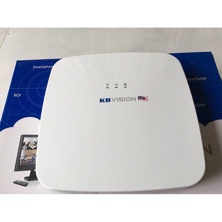 Đầu ghi hình 4 kênh + 2 kênh ip kb vision kx-8104th1