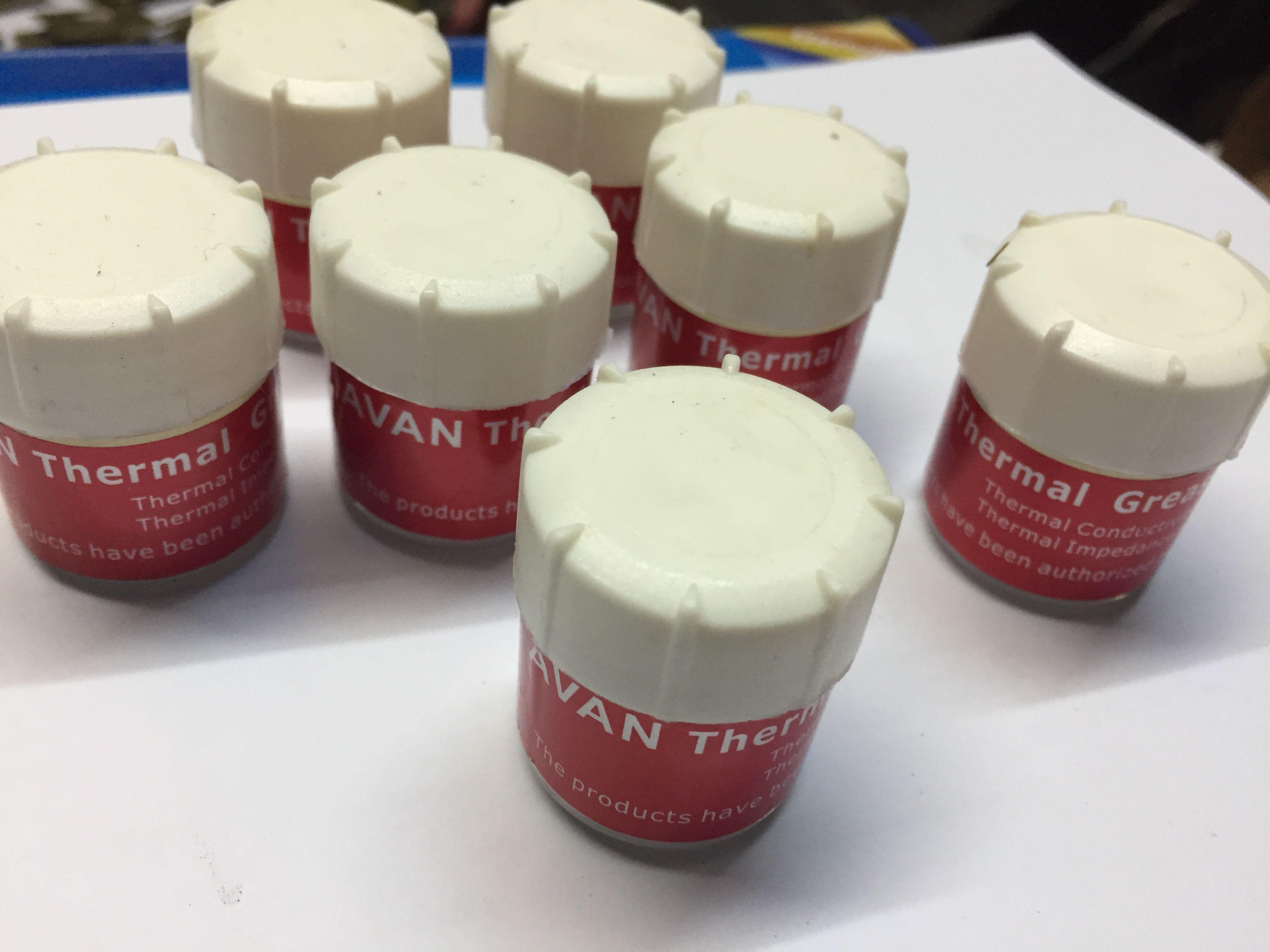 Thermal transfer glue for computer CPU amplifier