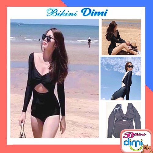 Bikini đi biển - Đồ bơi nữ 1 mảnh tôn dáng cho chị em