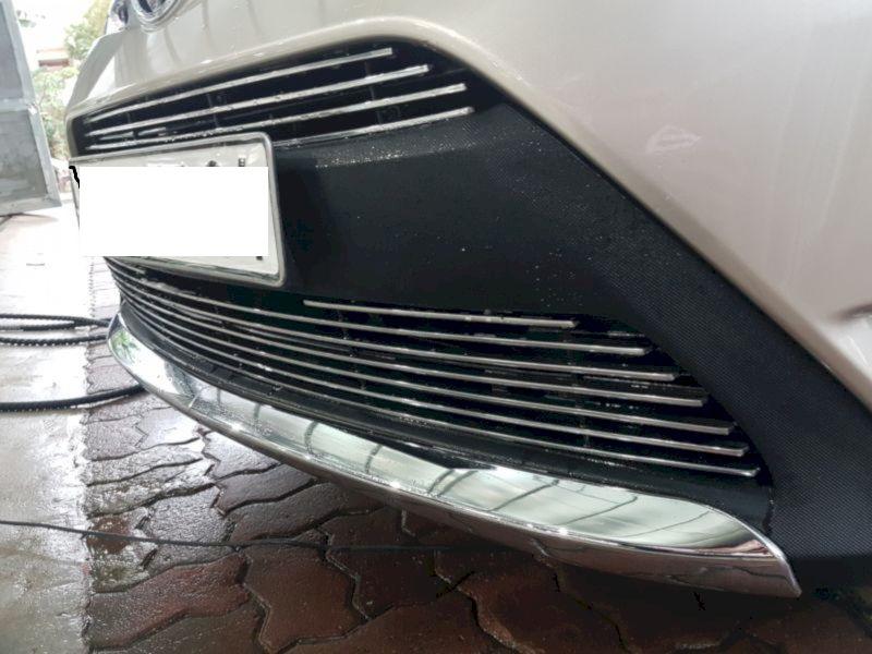 Ốp mặt calang toyota vios 2014 2015 2016 2017 2018 inox xịn sáng bóng mat ca lăng
