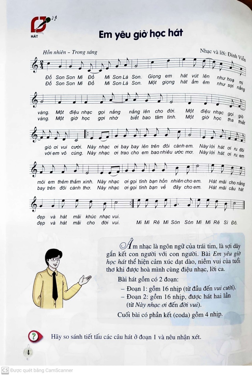 Sách - Âm nhạc 6 - Cánh diều (bán kèm 1 tẩy)