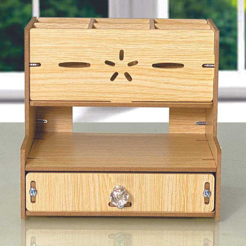 Hộp Viết Gỗ Để Bàn Thời Trang HV03