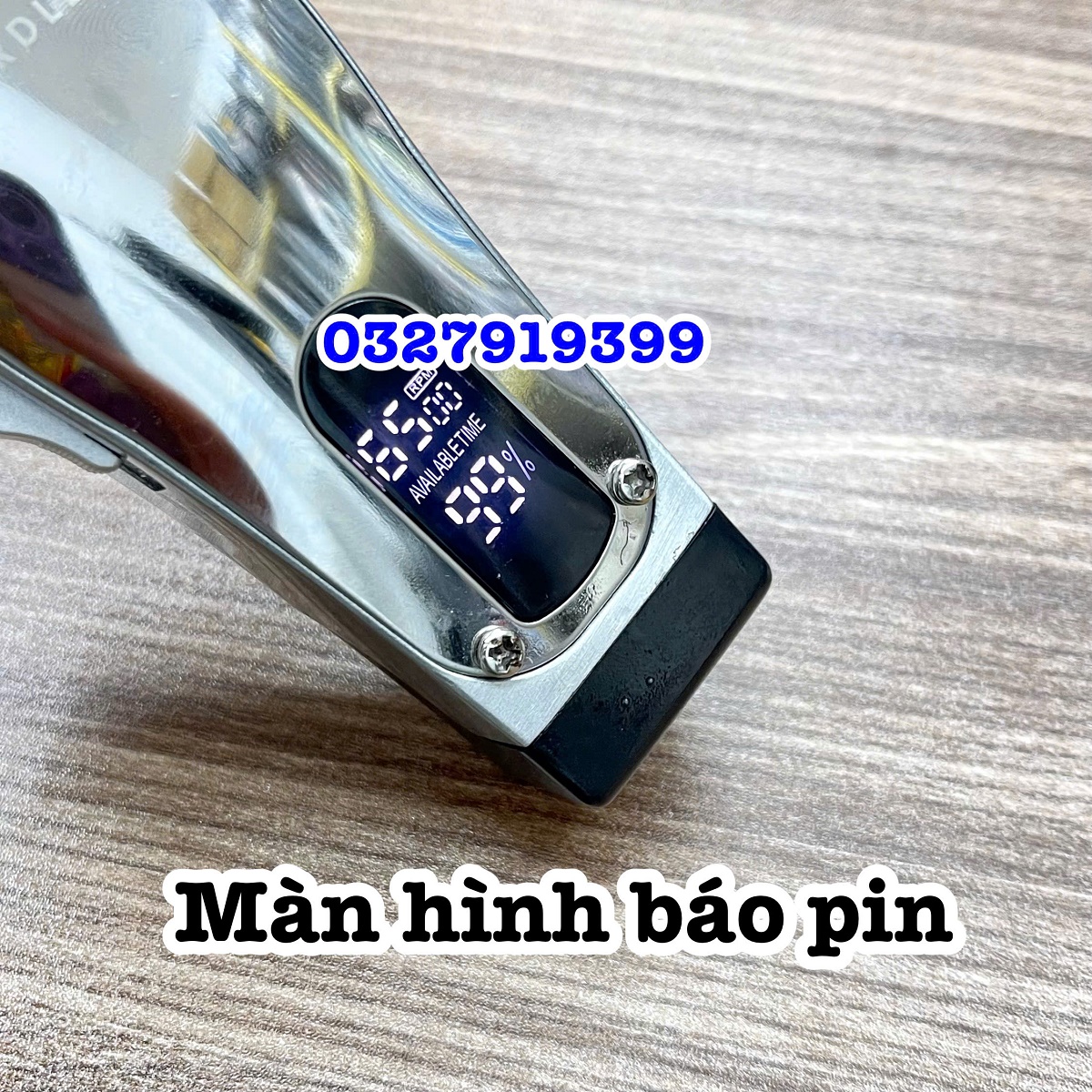 Andis Tông Đơ Cắt Tóc Cao Cấp M9 - Cốc Sạc, Lưỡi Thép Sắc Bén, Màn Hình LCD Báo Pin, Thời Gian Sử Dụng 3 Giờ