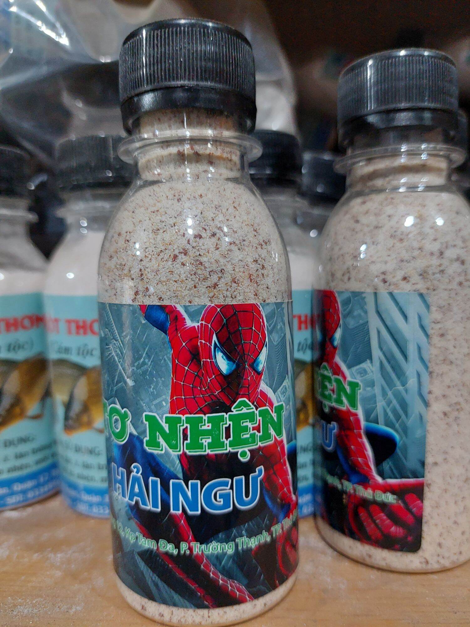 Bột tơ nhện chai nhỏ.
