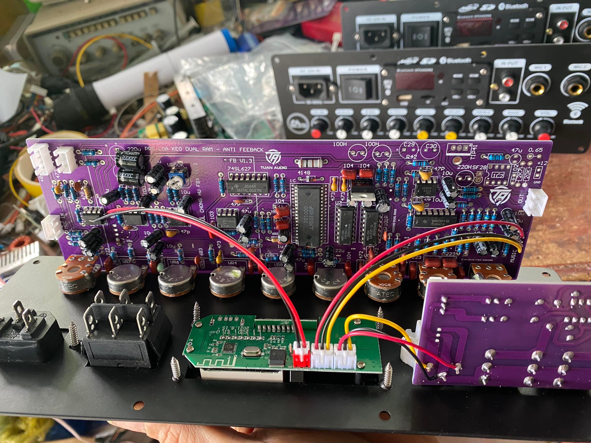 COMBO MẶT PRE LOA KÉO MTA PRO V1.4