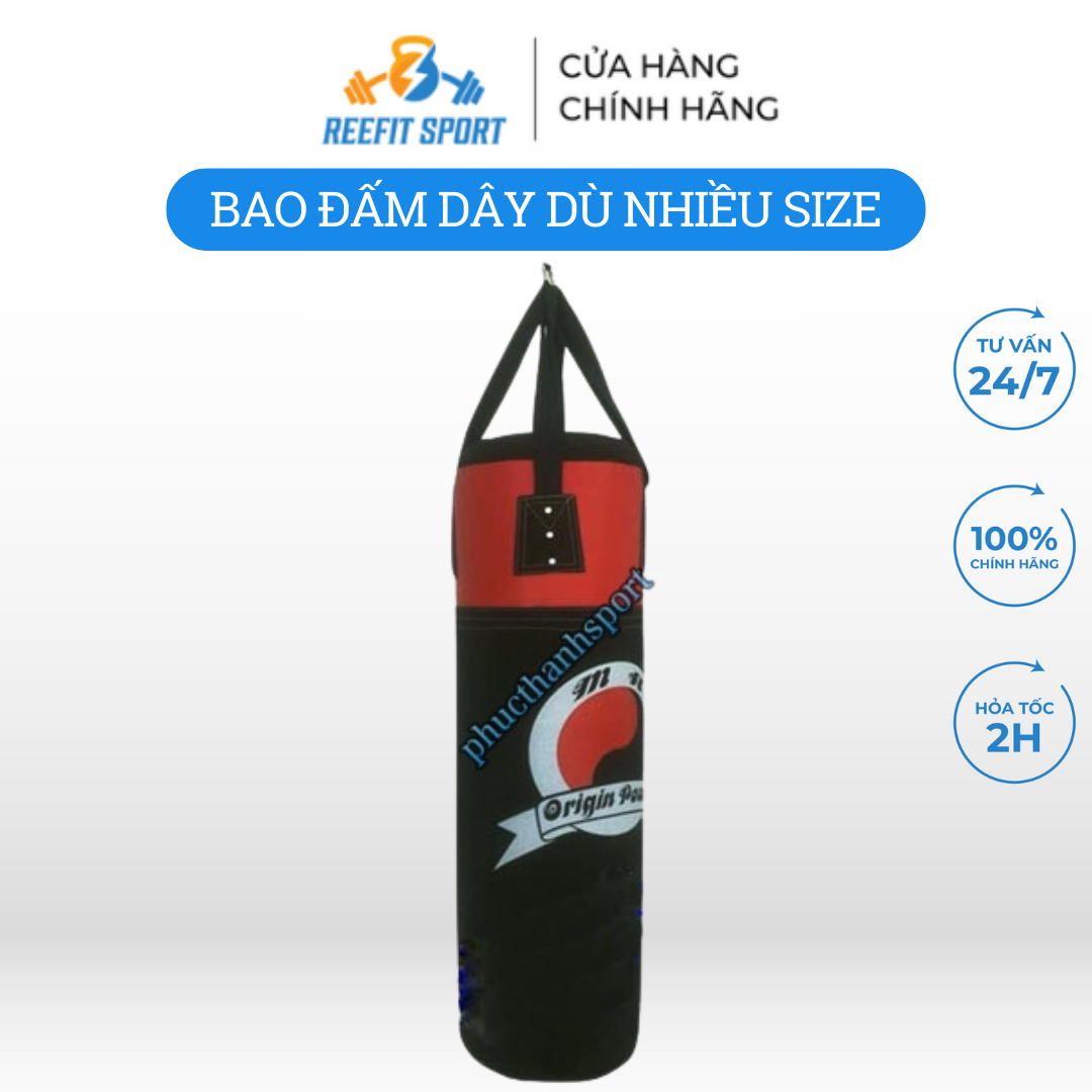 Bao cát tập luyện 1m dây dù phucthanhsport
