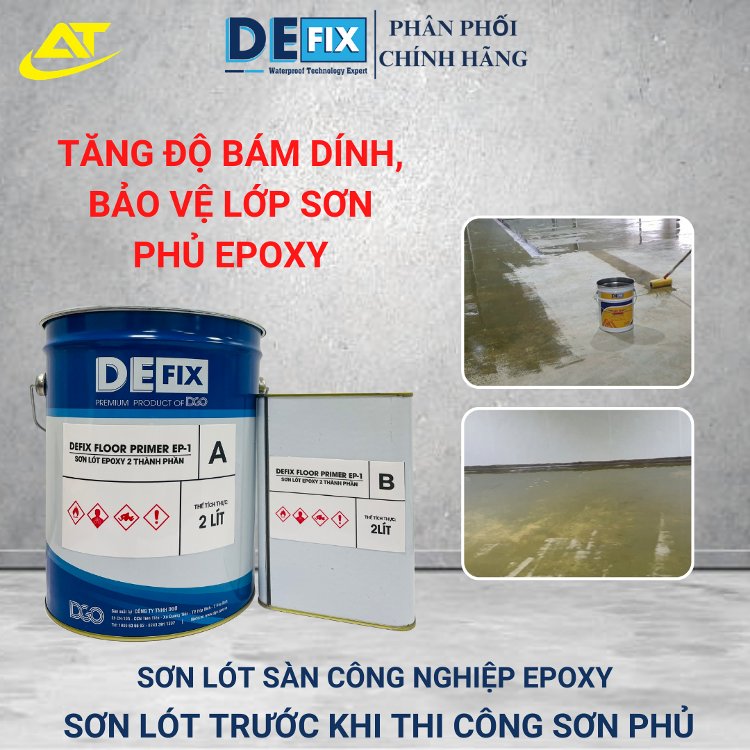 Sơn lót EPOXY - Sơn lót nền công nghiệp