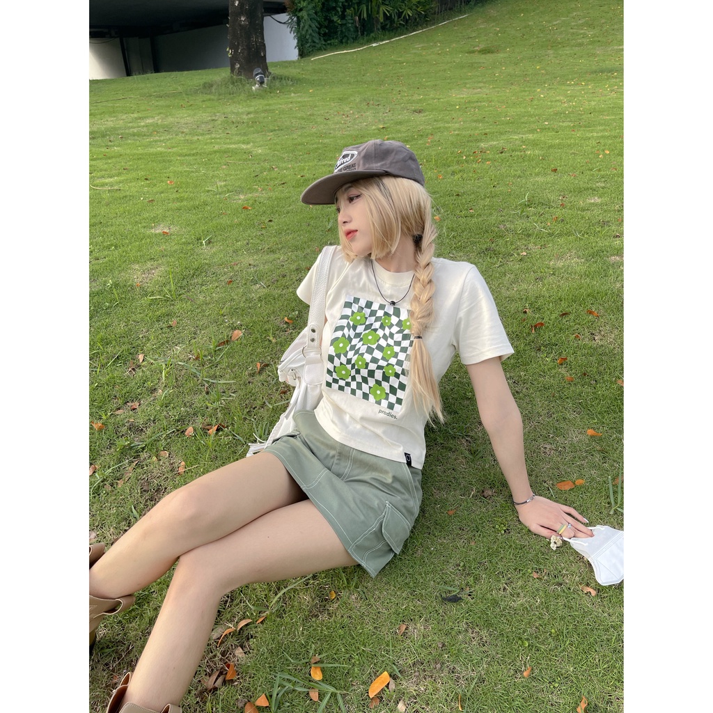 Áo Thun Nữ Babytee PRADIES Floral