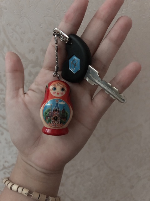 Móc chìa khoá hình búp bê Nga