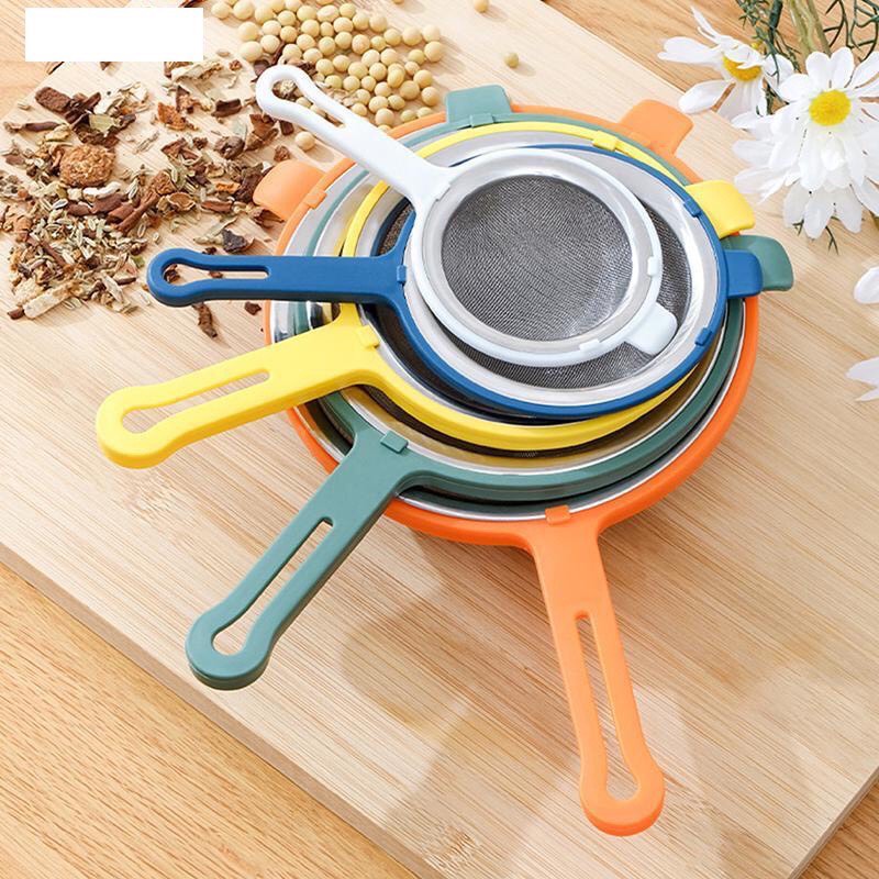 Rây Lọc Cán Nhựa , lọc bột , rây cháo cho bé đủ size