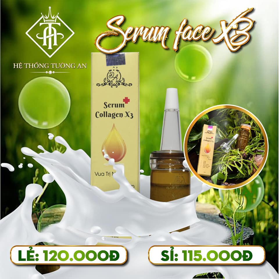 Serum Collagen x3 chính hãng