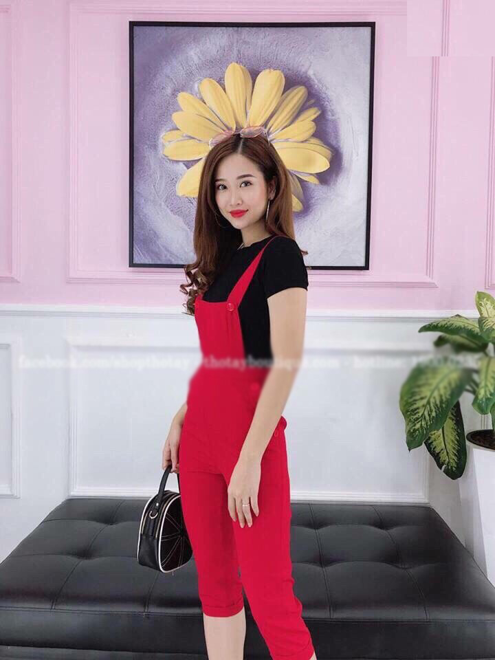Jumsuit  Nữ  Yêm Thời Trang  Mới Pk J32