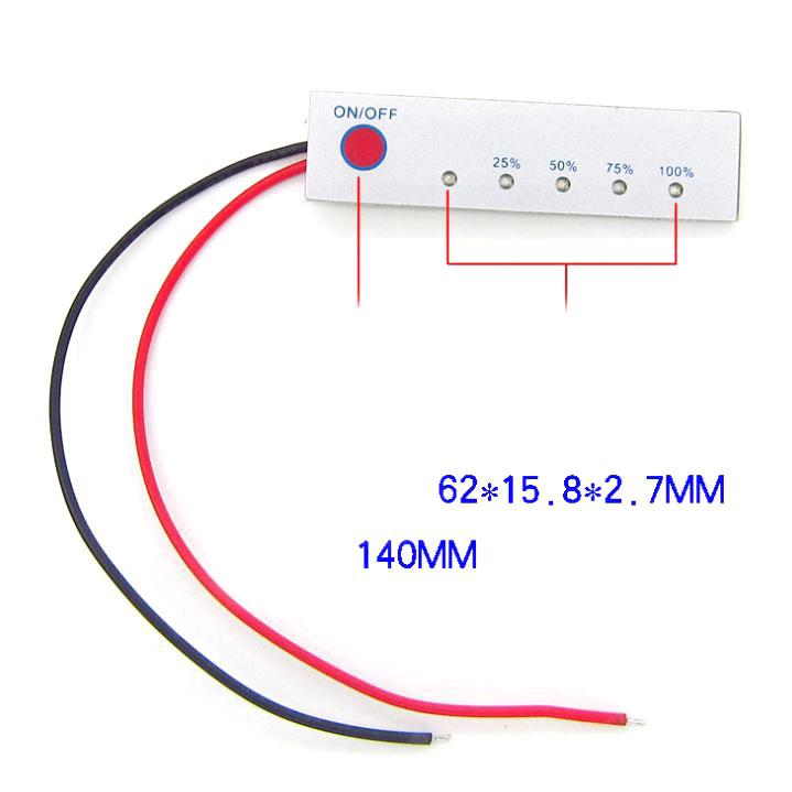 Led hiển thị dung lượng pin  acquy 12V