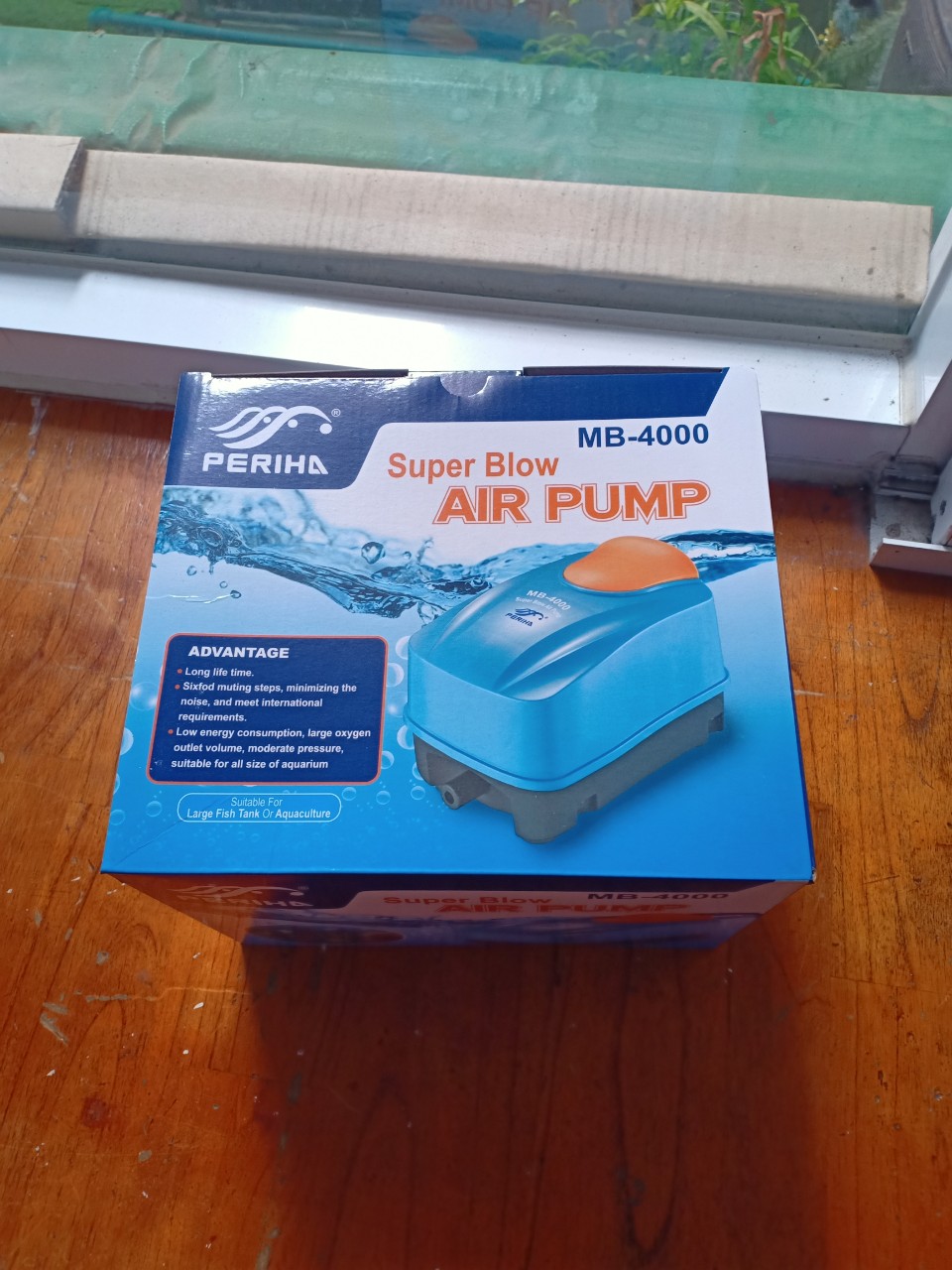 Máy sủi khí oxy periha mb-4000-8000-12000-18000 | máy sủi oxy siêu tiết kiệm điện | kyanhkoifarm